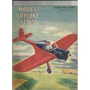 Model Airplane News November 1945 Howard G McEntee  Books