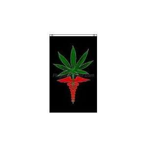    NEOPlex 3 x 5 Medical Marijuana Novelty Flag