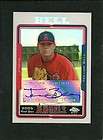 Cesar Ramos 2005 Topps Chrome Update Refractor Autograph Rookie d 244 