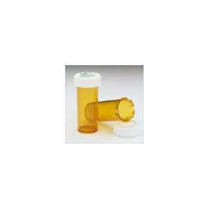  Vial, Amber Plastic, 6 Gram w/ Child Resistant Cover 