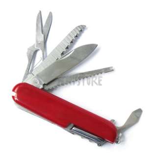 Brand new Red Multifunctional Army Knife 13 in 1 Brand  