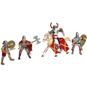  Papo Red Knights Gift Box: Toys & Games