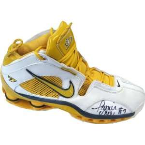  Jermaine Oneal Autographed Game Used Shoe Sports 