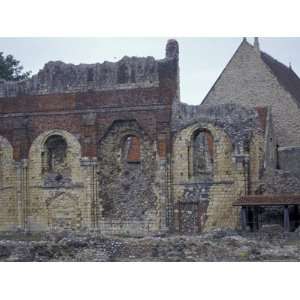  Saint Augustines Abbey Ruins, Canterbury, Kent, England 