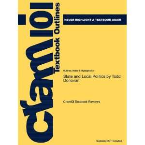  Studyguide for State and Local Politics by Todd Donovan 