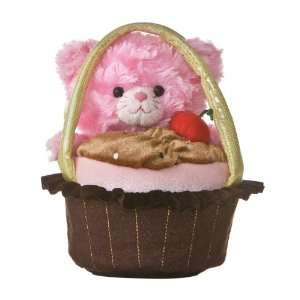 Aurora Plush Milly The Pinkest Kitten Milly Cupcake Carrier Chocolate 