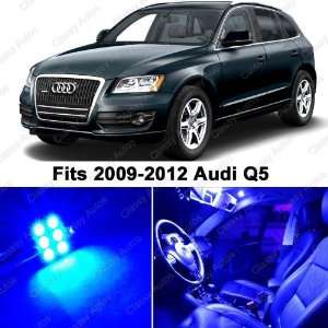 Audi Q5 BLUE LED Lights Interior Package Kit 8R (12 Pieces)