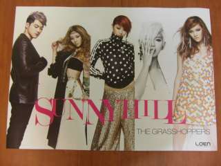 SUNNY HILL   The Grasshoppers CD +Unfold POSTER SET $2.99 Ship  