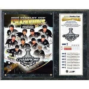 Pittsburgh Penguins 2009 NHL Stanley Cup Champions Photo Plaque 