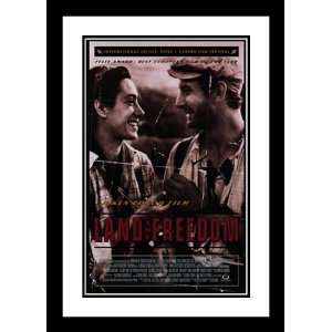 Land and Freedom 20x26 Framed and Double Matted Movie Poster   Style A