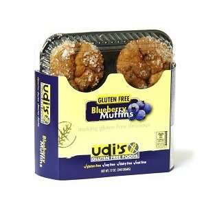 Udis Gluten Free Blueberry Muffins Grocery & Gourmet Food