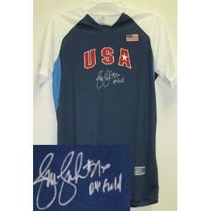  Jennie Finch Usa Team Autographed/Hand Signed Jersey 