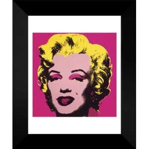  Andy Warhol Framed Pop Art 18x15 Marilyn Monroe (Marilyn 