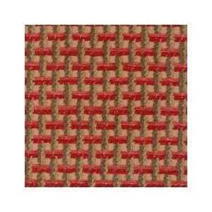  Small Scale Ruby/olive by Highland Court Fabric