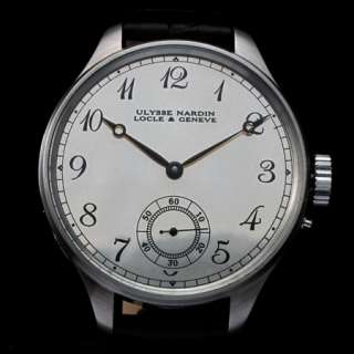 Mens UNIQUE 1910 ULYSSE NARDIN Antique Used Watch LOCLE GENEVE Extra 