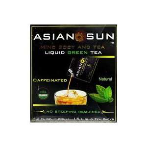 Asian Sun Liquid Green Tea    15 Packets