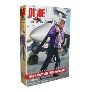  GI Joe Navy Aviation Fuel Handler 12  Action Figure Toys 