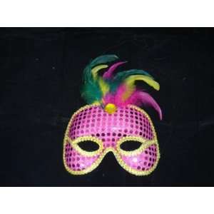  Pams Eyemask Feather Butterfly Fuschia Toys & Games