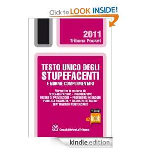 Testo unico degli stupefacenti (Tribuna pocket) (Italian Edition) AA 
