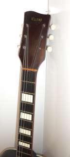 Vintage SUNBURST Telleno F Hole arch top ACOUSTIC Guitar  