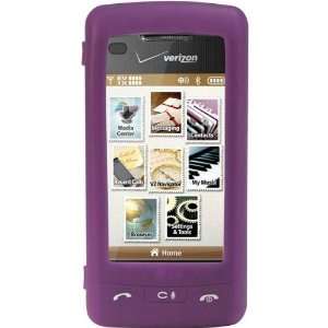   Gel Suit for LG 11000 EnV Touch (Purple) Cell Phones & Accessories