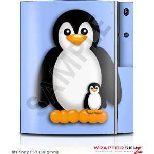  Sony PS3 Skin   Penguins on Blue by WraptorSkinz Video 