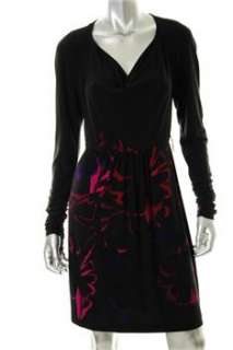 Donna Morgan Printed Casual Dress Stretch Sale 6  