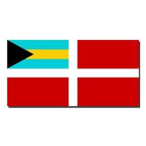  Bahamas (Red Ensign Civil)   12 x 18 Nylon World Flag 