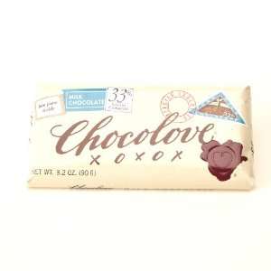Chocolove XOXO Milk Chocolate Bar    3.2 Grocery & Gourmet Food
