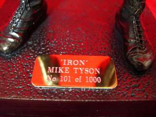 MIKE TYSON BOXING LEGEND RARE LIMITED EDITION FIGURE  
