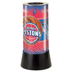  NBA Detroit Pistons Rotating Lamp