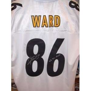  Hines Ward Signed Steelers Reebok Jersey Inscribed: Sports 