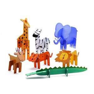  Animals 3 D Puzzle by Djeco Toys & Games