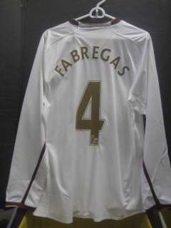 NWT Nike Arsenal Player Issue FABREGAS L/S Jersey L XL  