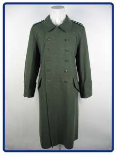 WW2 German Heer M40 Fieldgrey Wool Greatcoat S  