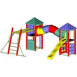 Future Play Fort Lafayette Swing Set:  Sports & Outdoors