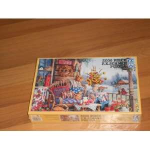  Country Hideaway 3000 Piece F.X Schmid Puzzle Everything 