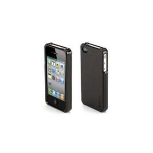  New Elan Form For Iphone 4 Perforated Leather Black 