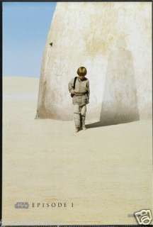 STAR WARS PHANTOM MENACE Movie Poster Episode 1 Empire Jedi Sith Darth 