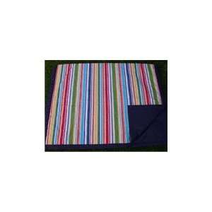 Multi Color Stripe Throw About Blanket: Home & Kitchen