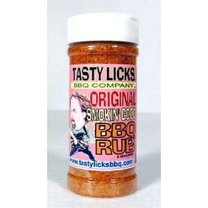 Tasty Licks Bbq Smokin Guitar Players Original Barbecue Rub and 