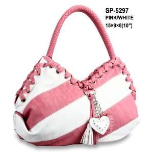    Women Handbag New Design Fashion Hobo Tote Bag Pink: Toys & Games