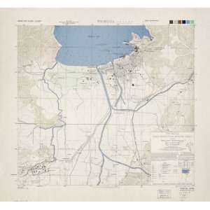    1945 Japan city plans, Tsuruga (North of Japan)