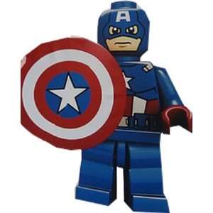   Mini Figure Captain America (Loose Figure Only )New 2012: Toys & Games