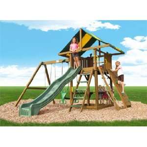  Lincoln Wooden Swing Set: Toys & Games