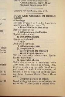 VINTAGE 1950S Joy Of Cooking Cookbook RECIPES Irma Rombauer & Becker 