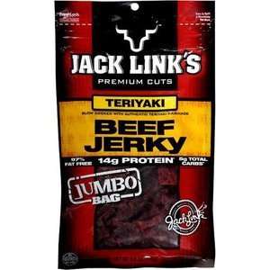 Jack Links Beef Jerky, Teriyaki, 6.2 Ounce:  Grocery 