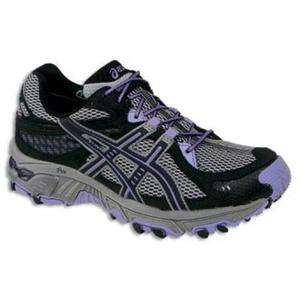 Asics Womens Gel Trabuco 13 Trail Running Shoe, Platinum/Black/Violet 