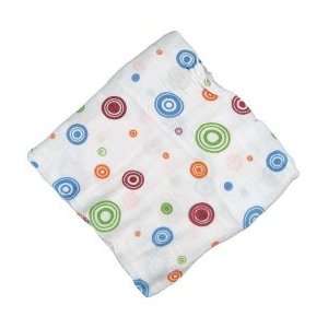  Alpha Bit Swaddle Blanket   B (Circles) Baby