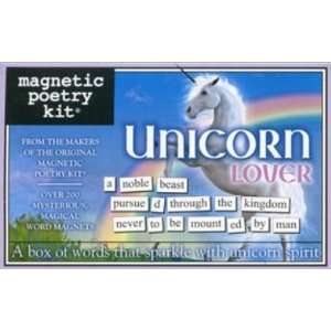  Magnetic Poetry   Unicorn Lover Edition Toys & Games